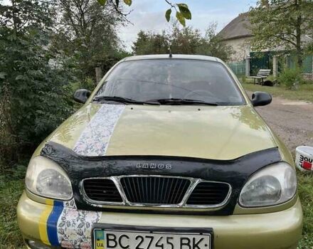 Зеленый ЗАЗ Ланос, объемом двигателя 1.39 л и пробегом 237 тыс. км за 2000 $, фото 1 на Automoto.ua