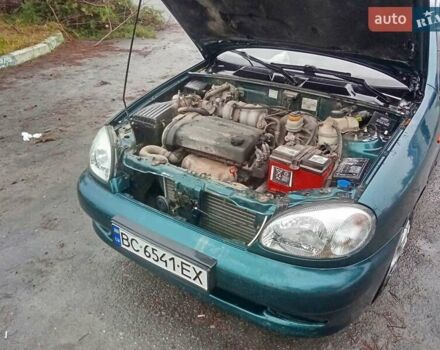 Зеленый ЗАЗ Ланос, объемом двигателя 1.5 л и пробегом 215 тыс. км за 1500 $, фото 6 на Automoto.ua