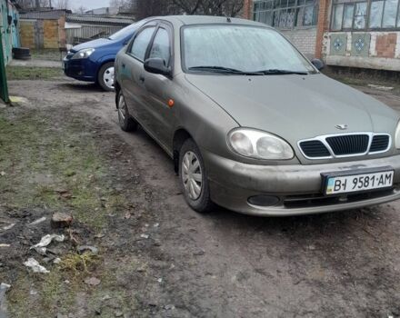 Зеленый ЗАЗ Ланос, объемом двигателя 1.3 л и пробегом 109 тыс. км за 2000 $, фото 1 на Automoto.ua