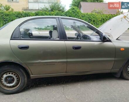 Зеленый ЗАЗ Ланос, объемом двигателя 1.39 л и пробегом 242 тыс. км за 1100 $, фото 5 на Automoto.ua
