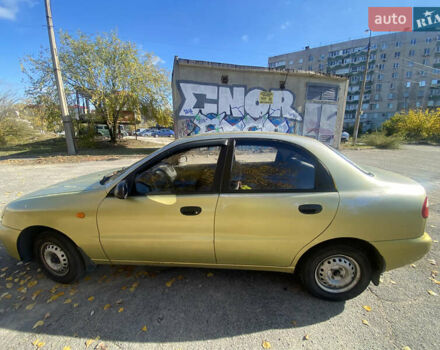 Зелений ЗАЗ Ланос, об'ємом двигуна 1.5 л та пробігом 211 тис. км за 1300 $, фото 1 на Automoto.ua