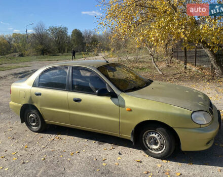 Зелений ЗАЗ Ланос, об'ємом двигуна 1.5 л та пробігом 211 тис. км за 1300 $, фото 4 на Automoto.ua