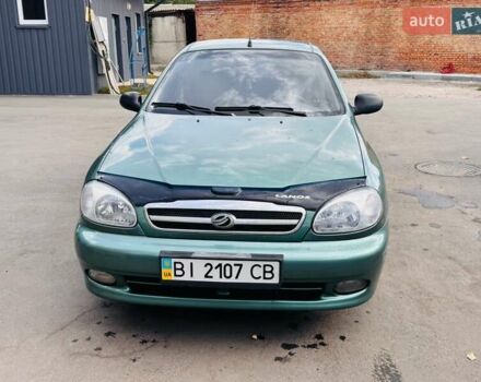 Зеленый ЗАЗ Ланос, объемом двигателя 1.5 л и пробегом 82 тыс. км за 3450 $, фото 3 на Automoto.ua