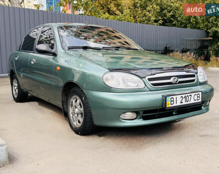 Зеленый ЗАЗ Ланос, объемом двигателя 1.5 л и пробегом 82 тыс. км за 3450 $, фото 6 на Automoto.ua