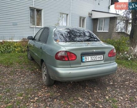 Зелений ЗАЗ Ланос, об'ємом двигуна 1.5 л та пробігом 100 тис. км за 2950 $, фото 3 на Automoto.ua