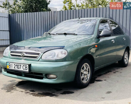 Зеленый ЗАЗ Ланос, объемом двигателя 1.5 л и пробегом 82 тыс. км за 3450 $, фото 7 на Automoto.ua