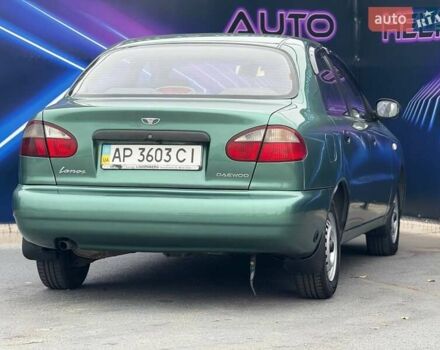 Зеленый ЗАЗ Ланос, объемом двигателя 1.5 л и пробегом 188 тыс. км за 3299 $, фото 6 на Automoto.ua