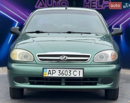 Зеленый ЗАЗ Ланос, объемом двигателя 1.5 л и пробегом 188 тыс. км за 3299 $, фото 2 на Automoto.ua