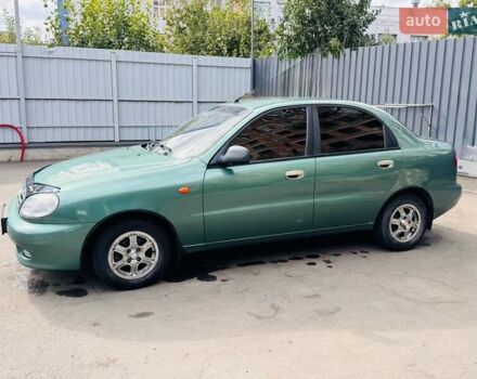 Зеленый ЗАЗ Ланос, объемом двигателя 1.5 л и пробегом 82 тыс. км за 3450 $, фото 8 на Automoto.ua