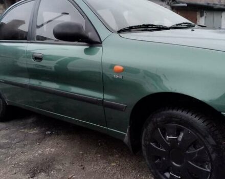 Зелений ЗАЗ Ланос, об'ємом двигуна 1.5 л та пробігом 147 тис. км за 3000 $, фото 1 на Automoto.ua