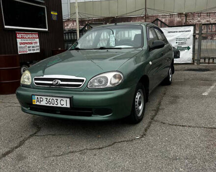 Зеленый ЗАЗ Ланос, объемом двигателя 1.5 л и пробегом 188 тыс. км за 3000 $, фото 2 на Automoto.ua