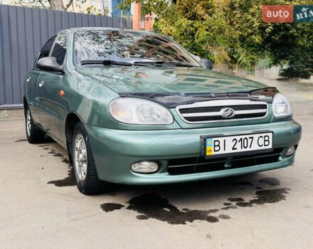 Зеленый ЗАЗ Ланос, объемом двигателя 1.5 л и пробегом 82 тыс. км за 3450 $, фото 5 на Automoto.ua