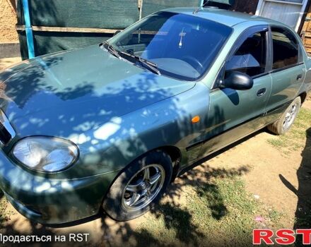 Зеленый ЗАЗ Ланос, объемом двигателя 1.5 л и пробегом 216 тыс. км за 3300 $, фото 1 на Automoto.ua