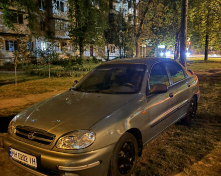Зеленый ЗАЗ Ланос, объемом двигателя 1.5 л и пробегом 96 тыс. км за 3400 $, фото 1 на Automoto.ua