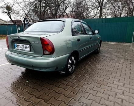 Зеленый ЗАЗ Ланос, объемом двигателя 1.5 л и пробегом 235 тыс. км за 2300 $, фото 5 на Automoto.ua