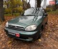 Зеленый ЗАЗ Ланос, объемом двигателя 1.5 л и пробегом 130 тыс. км за 3190 $, фото 1 на Automoto.ua
