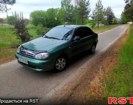 Зеленый ЗАЗ Ланос, объемом двигателя 1.3 л и пробегом 186 тыс. км за 2499 $, фото 1 на Automoto.ua