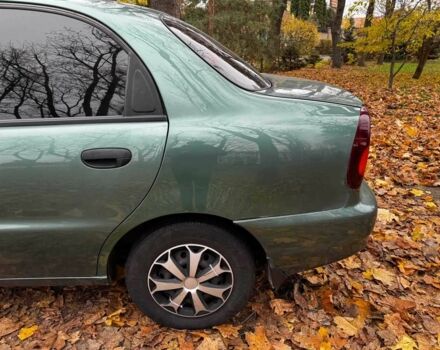 Зеленый ЗАЗ Ланос, объемом двигателя 1.5 л и пробегом 130 тыс. км за 3190 $, фото 9 на Automoto.ua