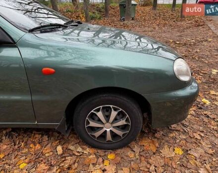 Зеленый ЗАЗ Ланос, объемом двигателя 1.5 л и пробегом 130 тыс. км за 3190 $, фото 4 на Automoto.ua