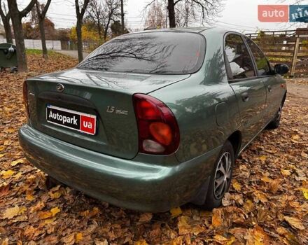 Зеленый ЗАЗ Ланос, объемом двигателя 1.5 л и пробегом 130 тыс. км за 3190 $, фото 5 на Automoto.ua