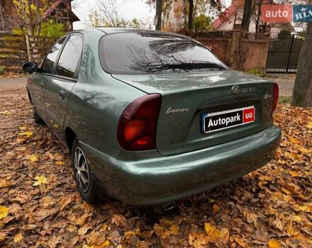 Зеленый ЗАЗ Ланос, объемом двигателя 1.5 л и пробегом 130 тыс. км за 3190 $, фото 7 на Automoto.ua