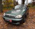 Зеленый ЗАЗ Ланос, объемом двигателя 1.5 л и пробегом 130 тыс. км за 3190 $, фото 1 на Automoto.ua