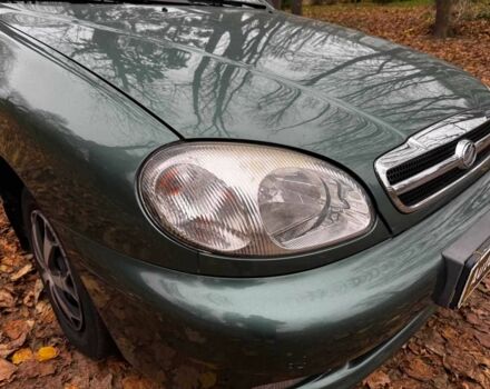 Зеленый ЗАЗ Ланос, объемом двигателя 1.5 л и пробегом 130 тыс. км за 3190 $, фото 3 на Automoto.ua