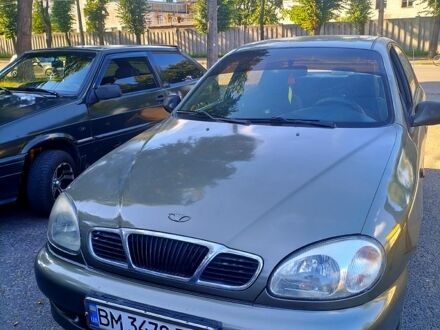 ЗАЗ Ланос 2002 в Сумах на Automoto.ua Зеленый ЗАЗ Ланос, объемом двигателя 1.3 л и пробегом 111 тыс. км за 1400 $, фото 1 на Automoto.ua
