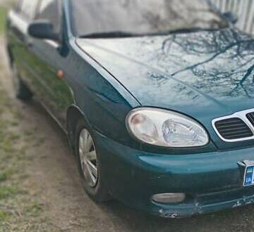ЗАЗ Ланос 2005 в Житомире на Automoto.ua Зеленый ЗАЗ Ланос, объемом двигателя 1.3 л и пробегом 243 тыс. км за 1200 $, фото 1 на Automoto.ua