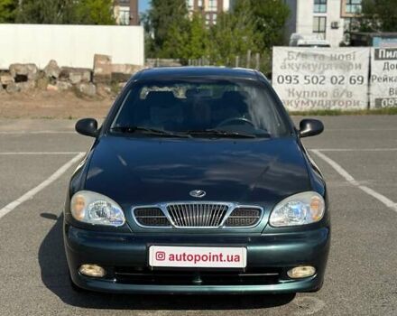 Зелений ЗАЗ Ланос, об'ємом двигуна 1.6 л та пробігом 150 тис. км за 3500 $, фото 1 на Automoto.ua