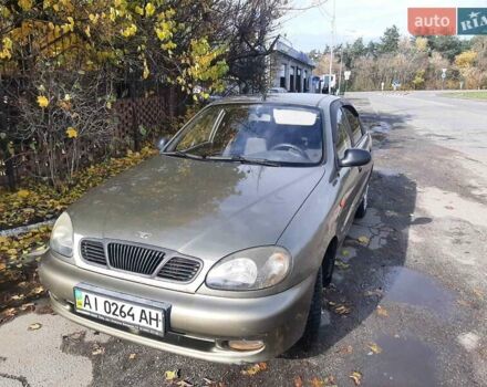 Зеленый ЗАЗ Ланос, объемом двигателя 1.3 л и пробегом 159 тыс. км за 1700 $, фото 1 на Automoto.ua