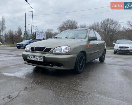 Зеленый ЗАЗ Ланос, объемом двигателя 1.5 л и пробегом 157 тыс. км за 1400 $, фото 1 на Automoto.ua