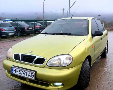 Зеленый ЗАЗ Ланос, объемом двигателя 1.5 л и пробегом 260 тыс. км за 1100 $, фото 1 на Automoto.ua