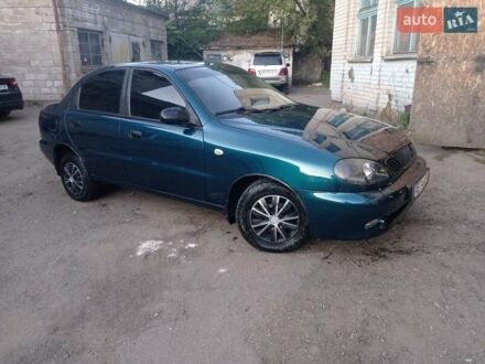 ЗАЗ Ланос 2006 в Днепре (Днепропетровске) на Automoto.ua Зеленый ЗАЗ Ланос, объемом двигателя 1.5 л и пробегом 210 тыс. км за 2800 $, фото 1 на Automoto.ua