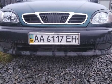 Зеленый ЗАЗ Ланос, объемом двигателя 1.4 л и пробегом 188 тыс. км за 1400 $, фото 1 на Automoto.ua