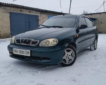 Зелений ЗАЗ Ланос, об'ємом двигуна 1.5 л та пробігом 222 тис. км за 2500 $, фото 1 на Automoto.ua