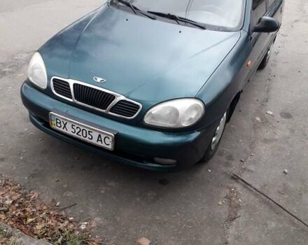 Зеленый ЗАЗ Ланос, объемом двигателя 1.39 л и пробегом 250 тыс. км за 2000 $, фото 1 на Automoto.ua