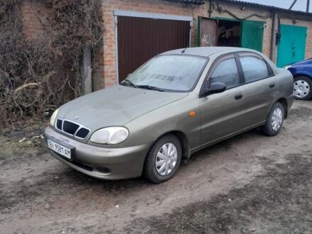 Зеленый ЗАЗ Ланос, объемом двигателя 1.3 л и пробегом 109 тыс. км за 2000 $, фото 1 на Automoto.ua