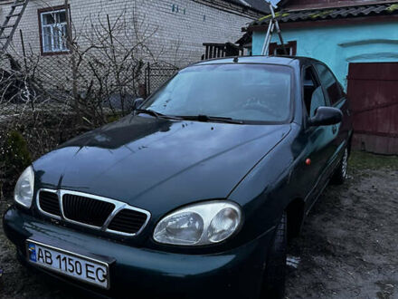 Зеленый ЗАЗ Ланос, объемом двигателя 1.5 л и пробегом 172 тыс. км за 1500 $, фото 1 на Automoto.ua