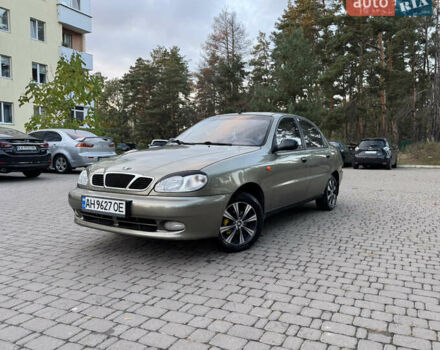 Зеленый ЗАЗ Ланос, объемом двигателя 1.4 л и пробегом 150 тыс. км за 3600 $, фото 1 на Automoto.ua