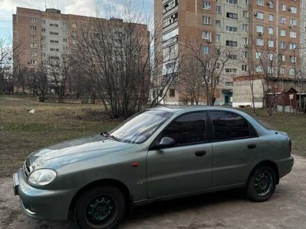 ЗАЗ Ланос 2008 в Славянске на Automoto.ua Зеленый ЗАЗ Ланос, объемом двигателя 1.5 л и пробегом 168 тыс. км за 2200 $, фото 1 на Automoto.ua