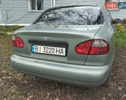 Зелений ЗАЗ Ланос, об'ємом двигуна 1.5 л та пробігом 100 тис. км за 2950 $, фото 1 на Automoto.ua