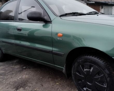 Зеленый ЗАЗ Ланос, объемом двигателя 1.5 л и пробегом 147 тыс. км за 3000 $, фото 1 на Automoto.ua