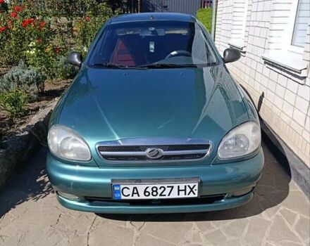 Зелений ЗАЗ Ланос, об'ємом двигуна 1.6 л та пробігом 150 тис. км за 2450 $, фото 1 на Automoto.ua