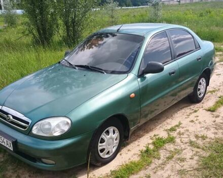 Зелений ЗАЗ Ланос, об'ємом двигуна 1.5 л та пробігом 174 тис. км за 3300 $, фото 1 на Automoto.ua