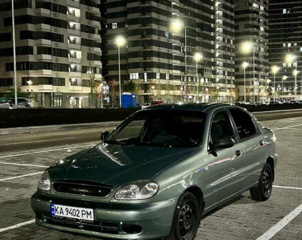 Зелений ЗАЗ Ланос, об'ємом двигуна 1.6 л та пробігом 160 тис. км за 3200 $, фото 1 на Automoto.ua