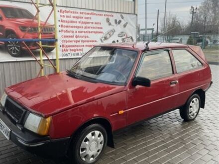 Красный ЗАЗ Нова, объемом двигателя 1.2 л и пробегом 92 тыс. км за 1000 $, фото 1 на Automoto.ua