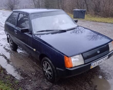 Синий ЗАЗ Нова, объемом двигателя 1 л и пробегом 127 тыс. км за 601 $, фото 1 на Automoto.ua