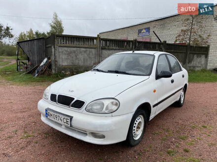 ЗАЗ Сенс 2007 в Овруче на Automoto.ua Белый ЗАЗ Сенс, объемом двигателя 1.3 л и пробегом 204 тыс. км за 1100 $, фото 1 на Automoto.ua