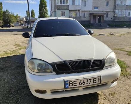 Білий ЗАЗ Sens, об'ємом двигуна 1.3 л та пробігом 243 тис. км за 2000 $, фото 1 на Automoto.ua
